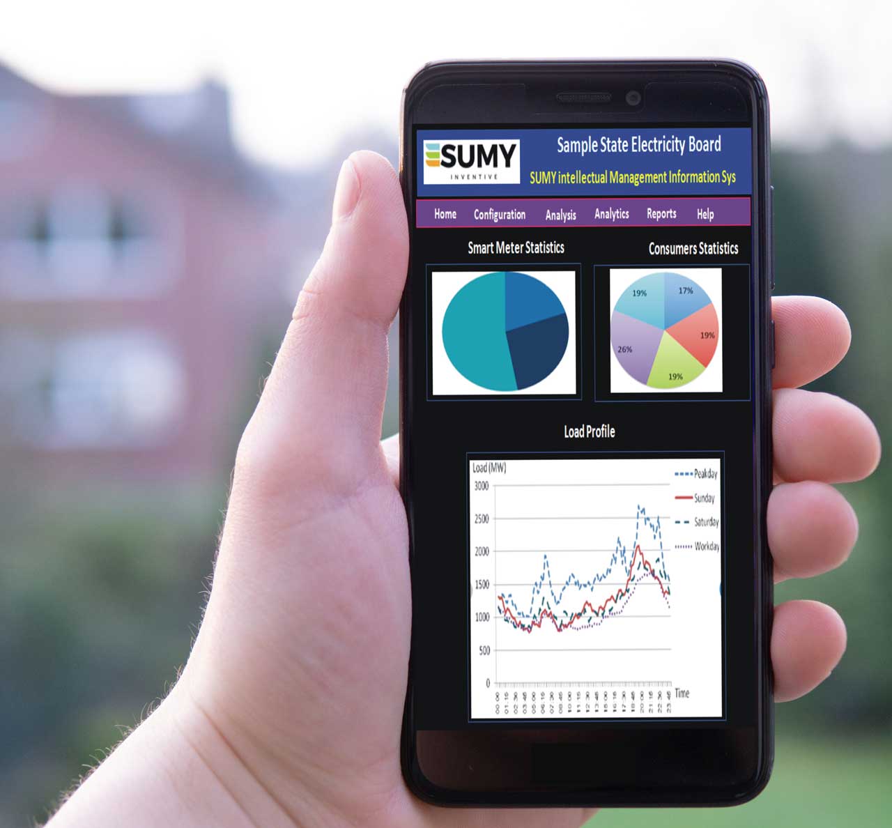 Sumy Inventive Technologies Pvt. Ltd. Mob App For Electric Meter